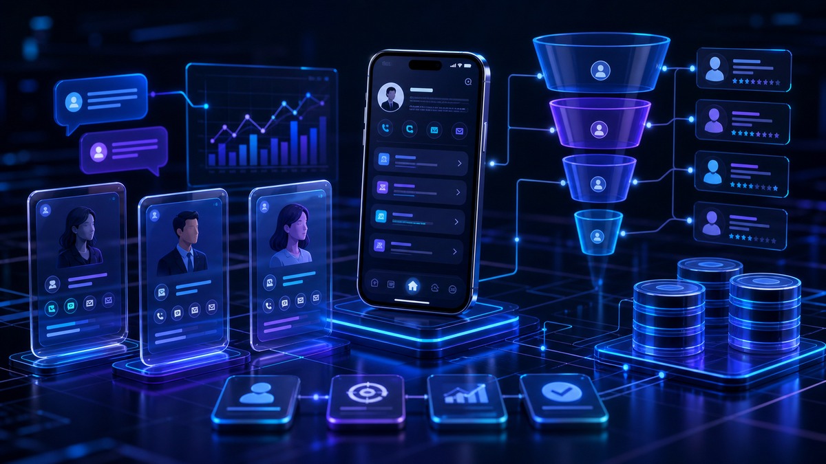 厦门App开发公司通过客户管理App连接小程序线索和销售跟进