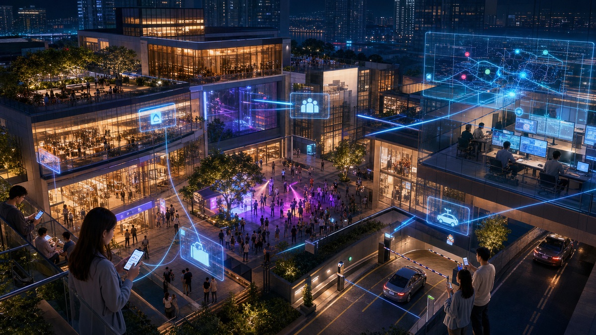 福州商业街区微信小程序开发连接会员、门店、活动与停车服务
