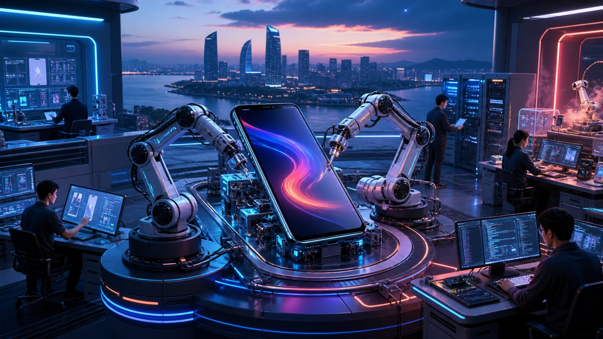 厦门app制作团队在设计、后端、测试和发布工位协同完成手机应用